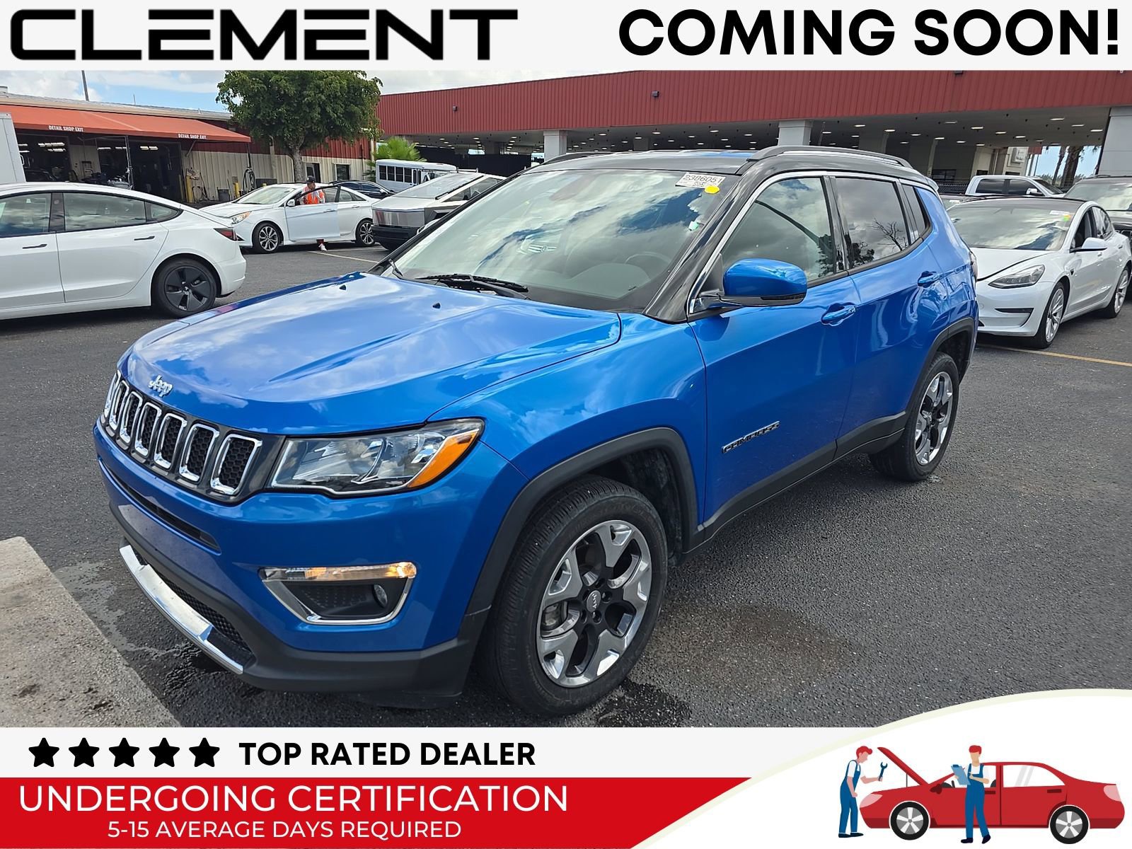 Used 2019 Jeep Compass Limited AWD/4WD image 1