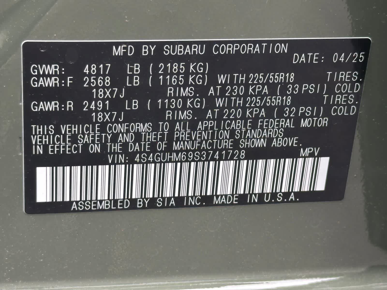 Certified 2025 Subaru Crosstrek 2.5i Limited w/ Crosstrek Mirror Package AWD/4WD image 27