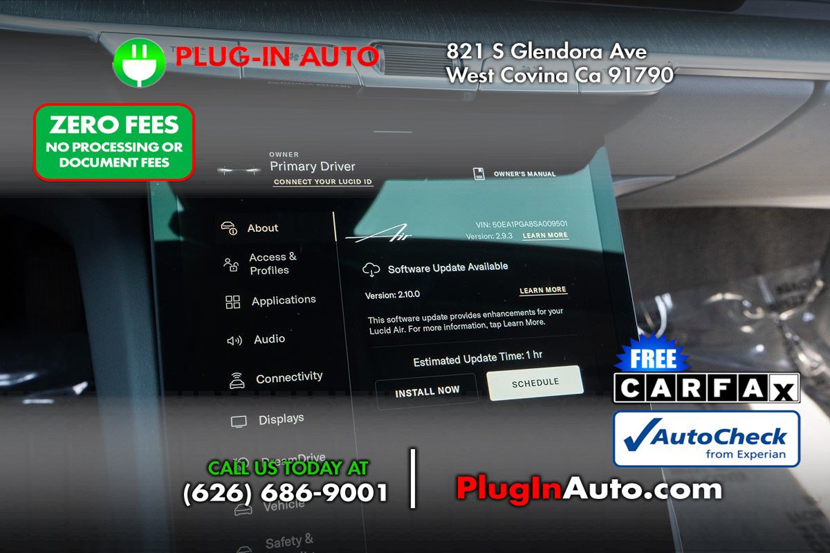 Used 2025 Lucid Air Pure RWD image 26
