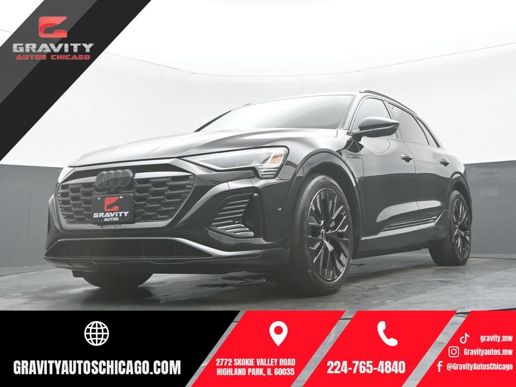 Used 2024 Audi Q8 e-tron Prestige w/ Prestige Package AWD/4WD image 1