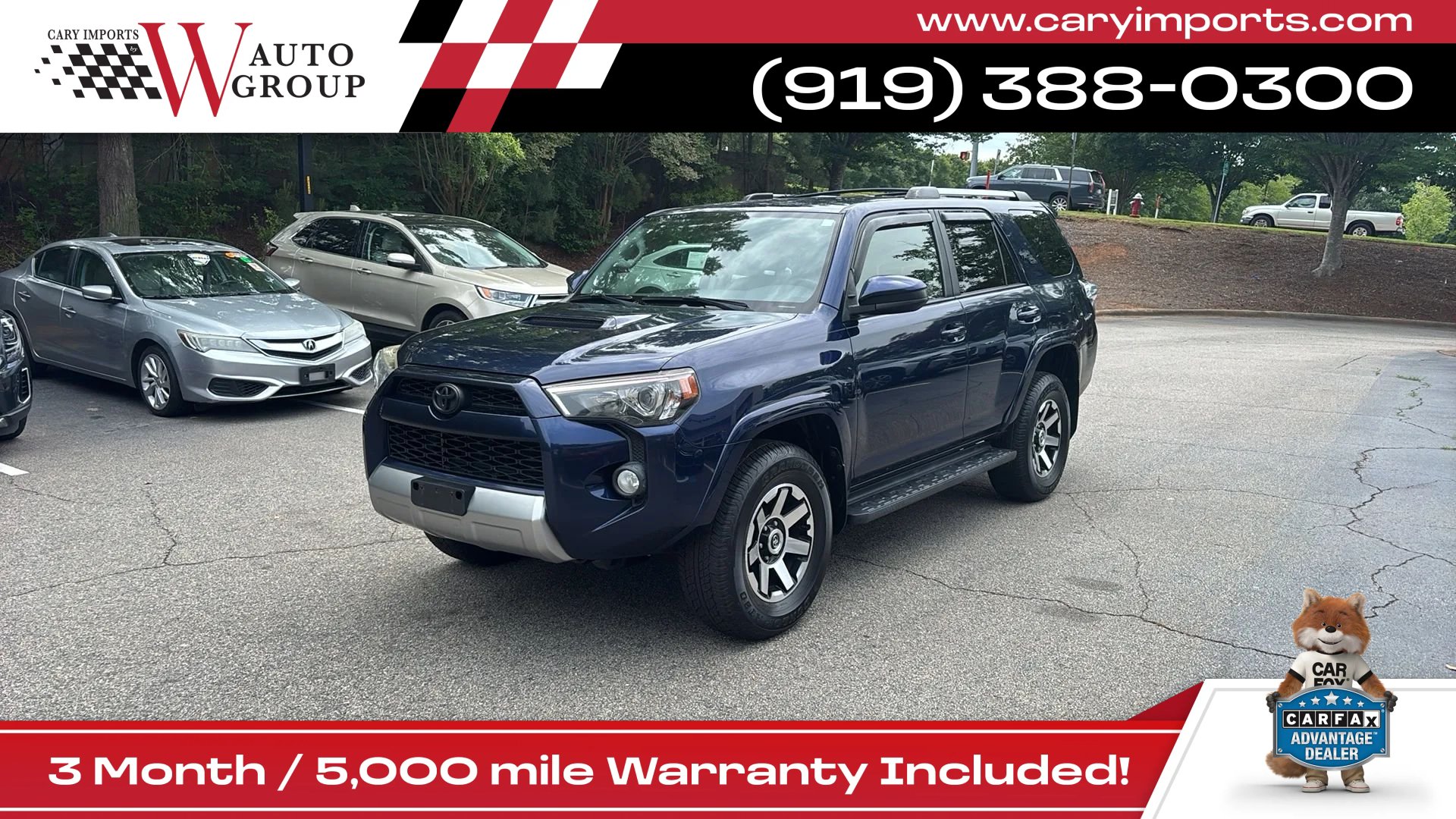 Used 2018 Toyota 4Runner TRD Off-Road AWD/4WD image 1
