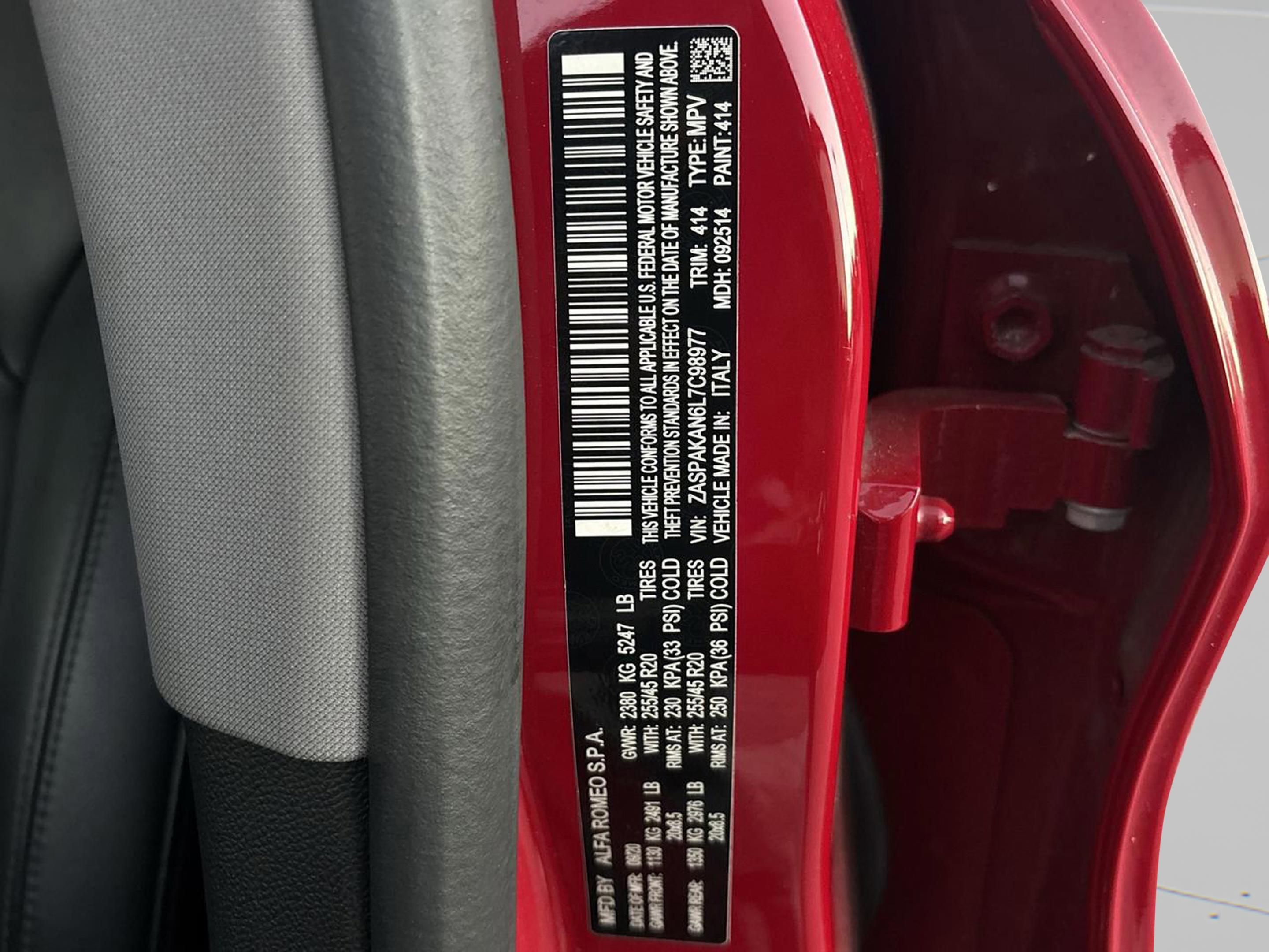 Used 2020 Alfa Romeo Stelvio Sport w/ Quick Order Package 22J Sport image 33