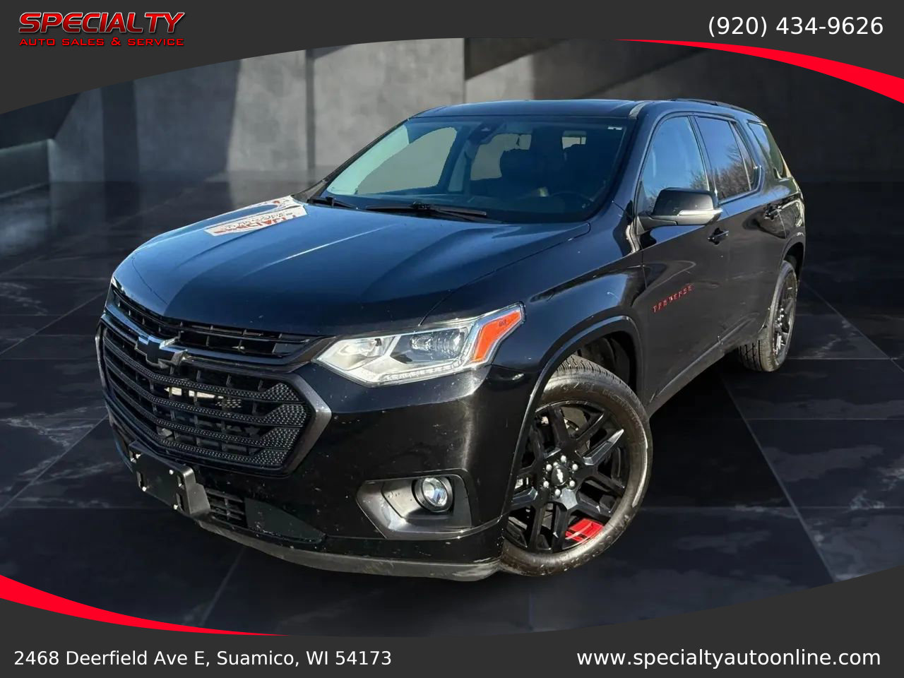 Used 2021 Chevrolet Traverse Premier w/ Redline Edition