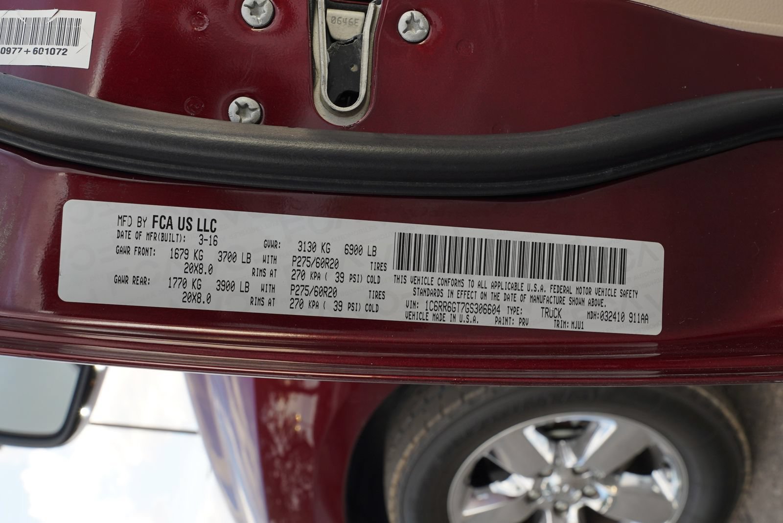 Used 2016 RAM 1500 Big Horn RWD image 29