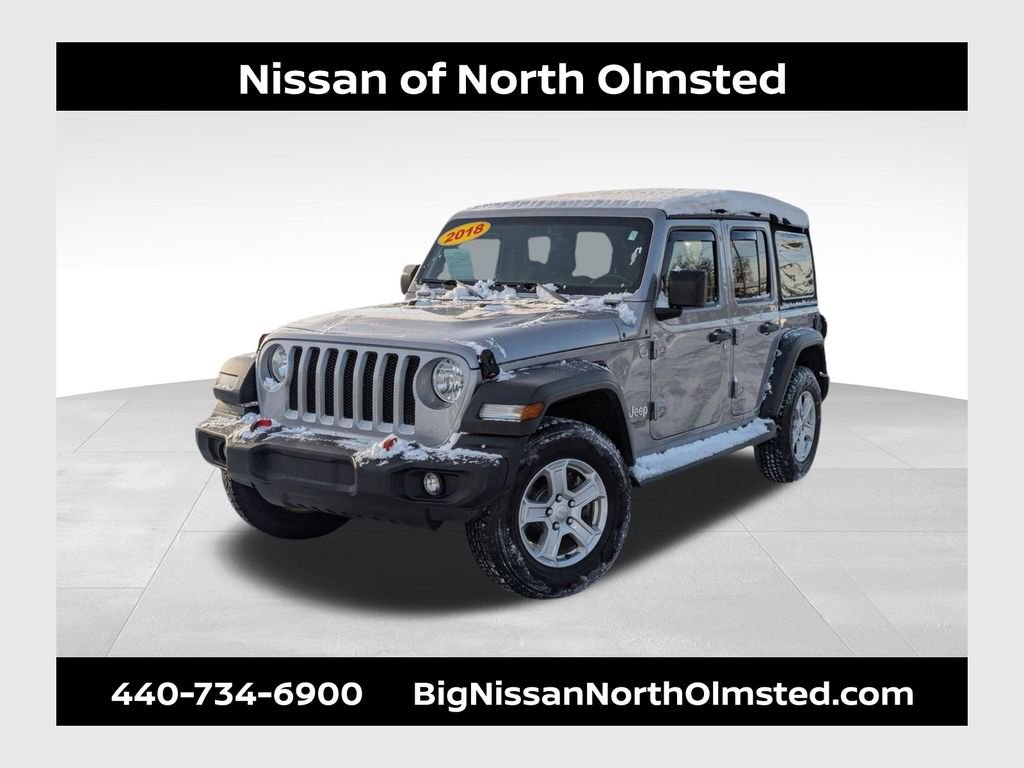 Used 2018 Jeep Wrangler Unlimited Sport S AWD/4WD image 1