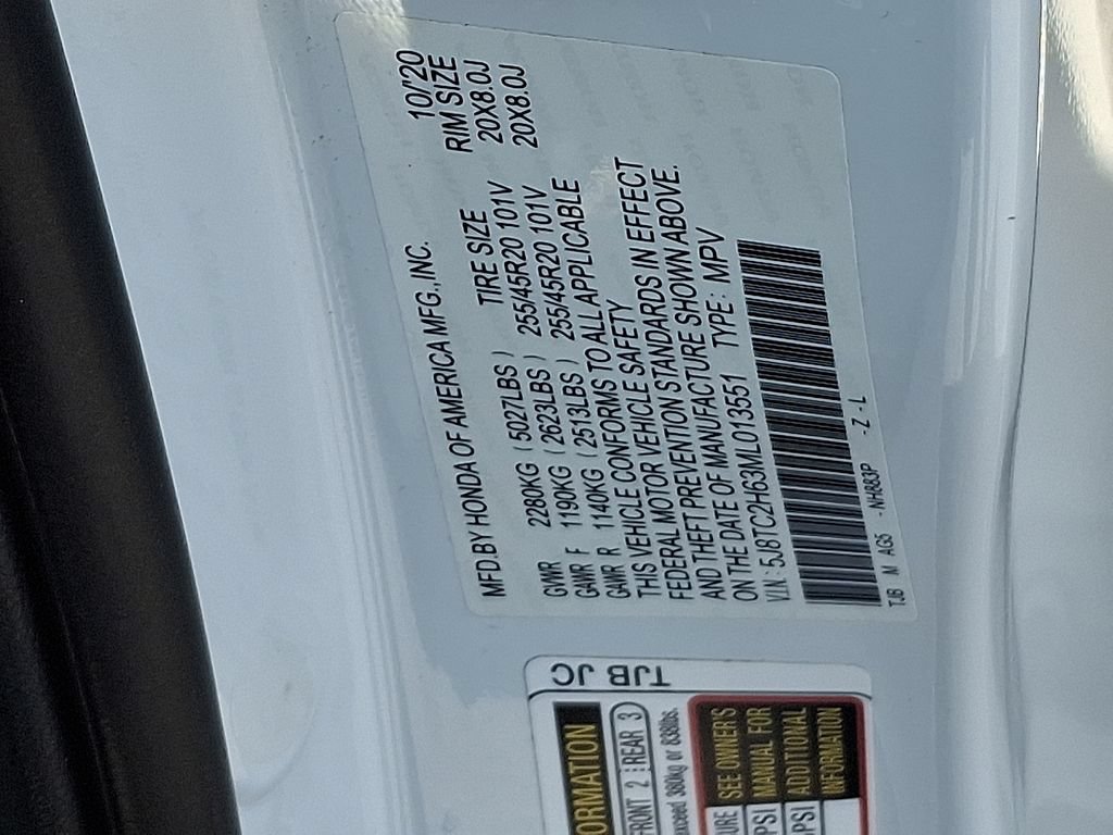 Certified 2021 Acura RDX w/ Advance Package AWD/4WD image 29