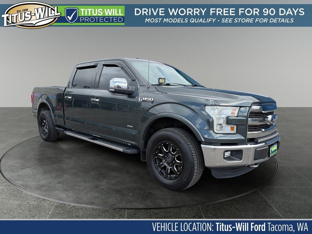 Used 2015 Ford F150 Lariat w/ Equipment Group 502A Luxury AWD/4WD image 1