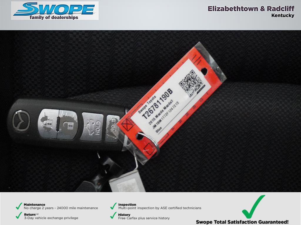 Used 2015 MAZDA MAZDA3 i SV image 29