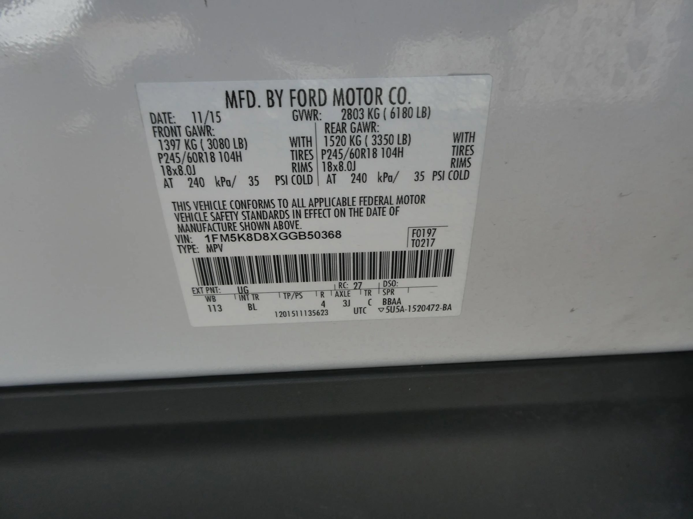 Used 2016 Ford Explorer XLT w/ Equipment Group 202A AWD/4WD image 10