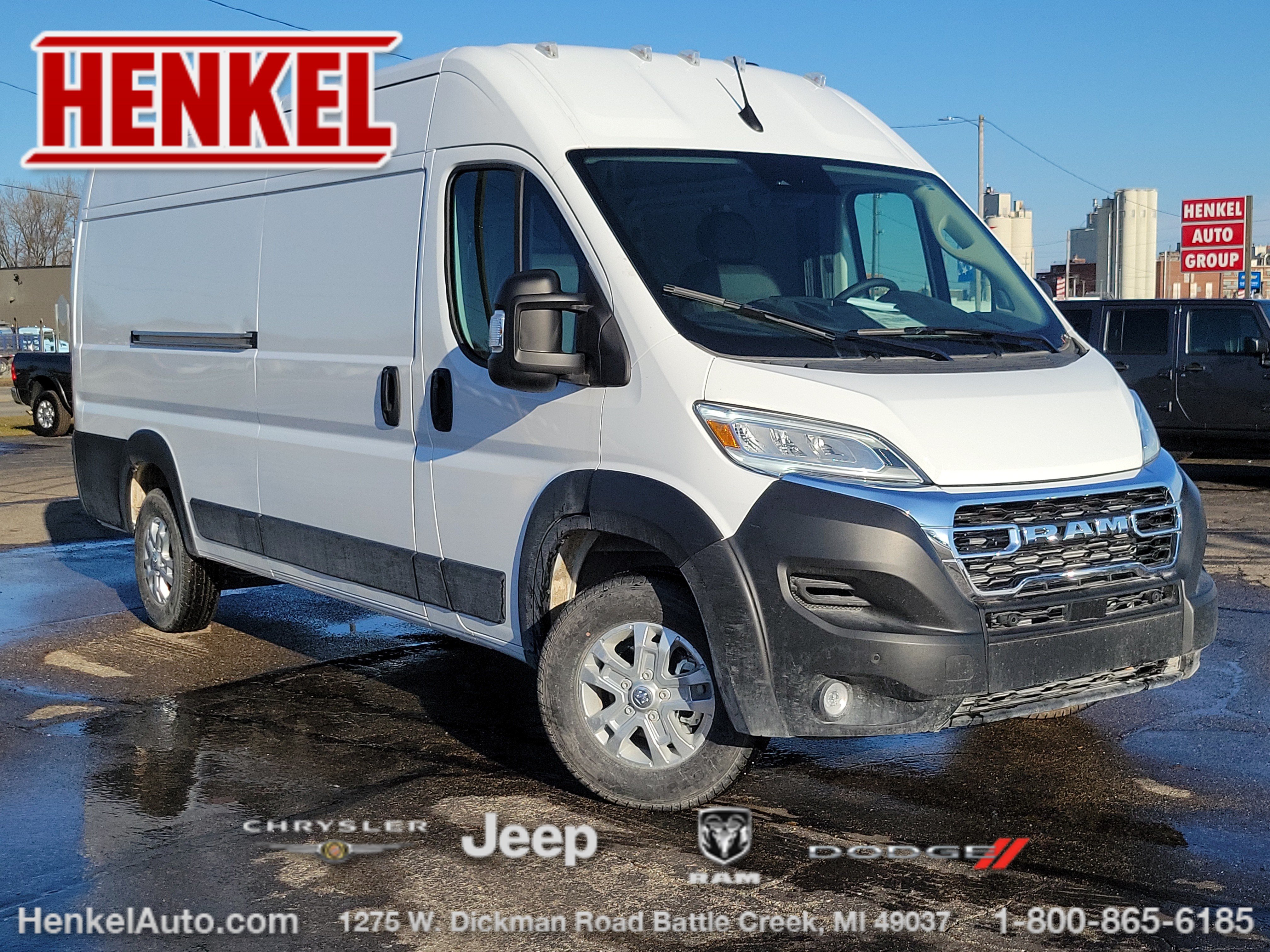 Used 2025 RAM ProMaster 3500 w/ Quick Order Package 22G SLT image 1