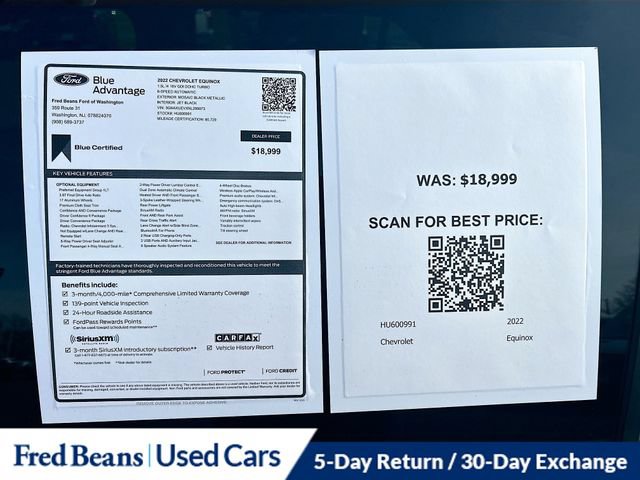Used 2022 Chevrolet Equinox LT AWD/4WD image 39
