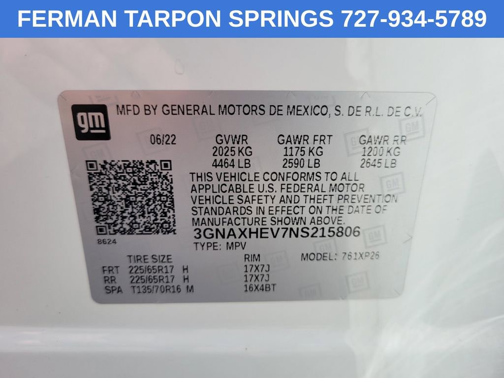 Used 2022 Chevrolet Equinox LS image 23