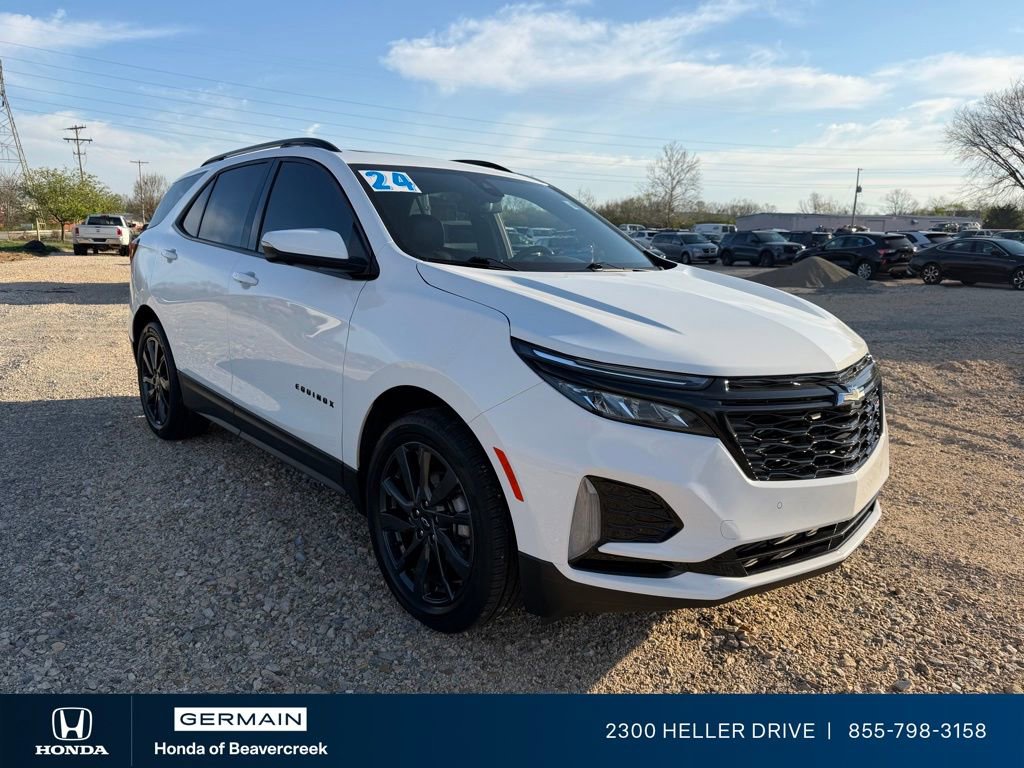 Used 2024 Chevrolet Equinox RS w/ RS Leather Package FWD image 2