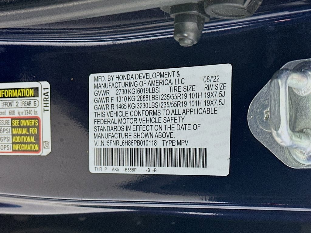 Used 2023 Honda Odyssey Touring image 35