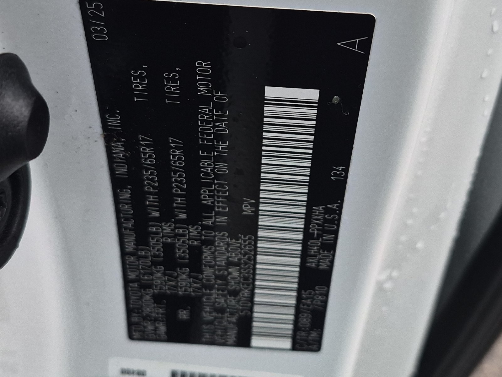 Used 2025 Toyota Sienna XLE FWD image 28