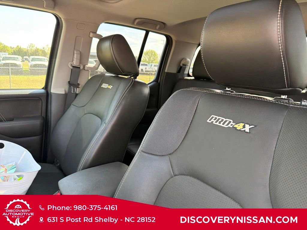 Certified 2018 Nissan Frontier PRO-4X w/ Pro-4x Luxury Package image 12