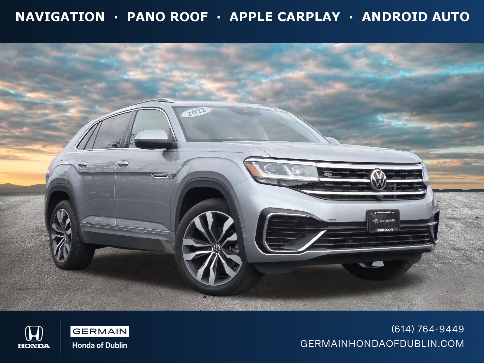 Used 2022 Volkswagen Atlas Cross Sport SEL Premium R-Line w/ Cross Sport MDO Package