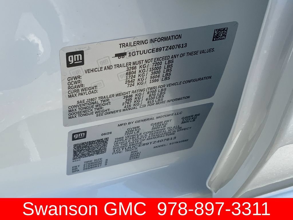 New 2026 GMC Sierra 1500 Elevation w/ Elevation Premium Package AWD/4WD image 33