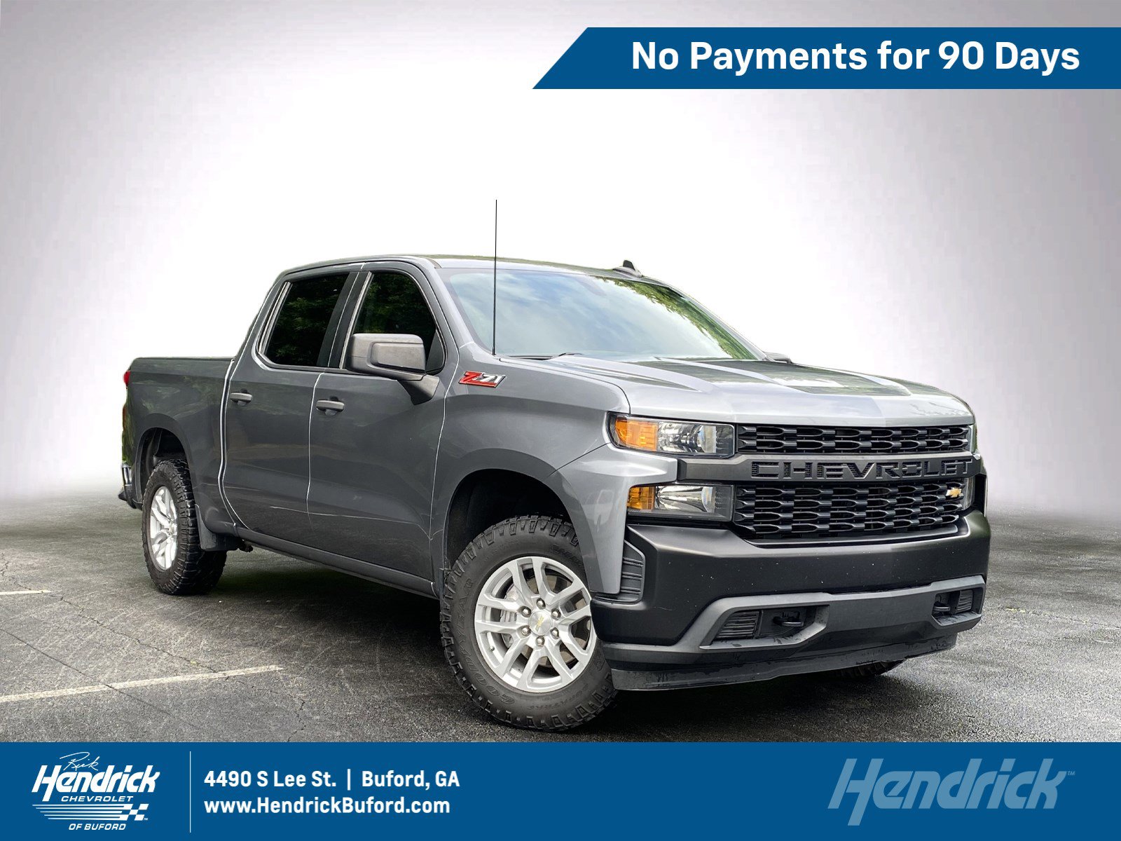 Used 2021 Chevrolet Silverado 1500 W/T w/ WT Value Package AWD/4WD image 1