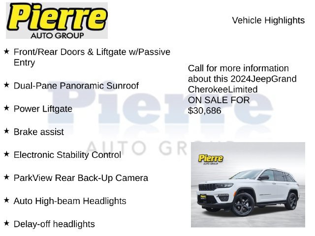 Used 2024 Jeep Grand Cherokee Limited w/ Luxury Tech Group II AWD/4WD image 22