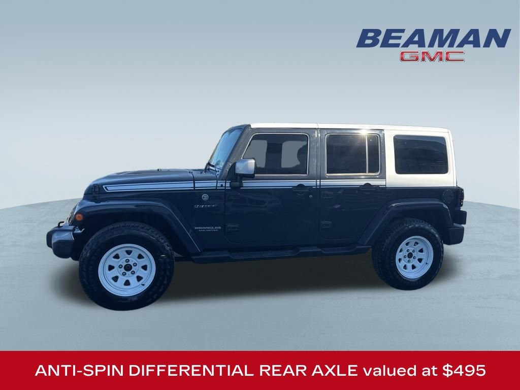 Used 2017 Jeep Wrangler Unlimited Sahara w/ Quick Order Package 24E Chief image 4