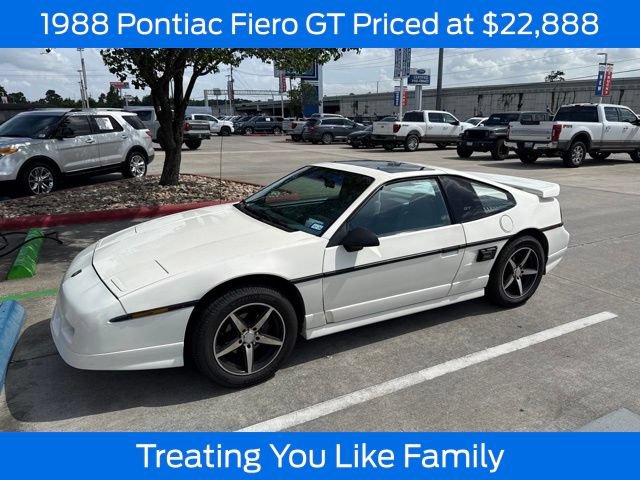 Used 1988 Pontiac Fiero GT