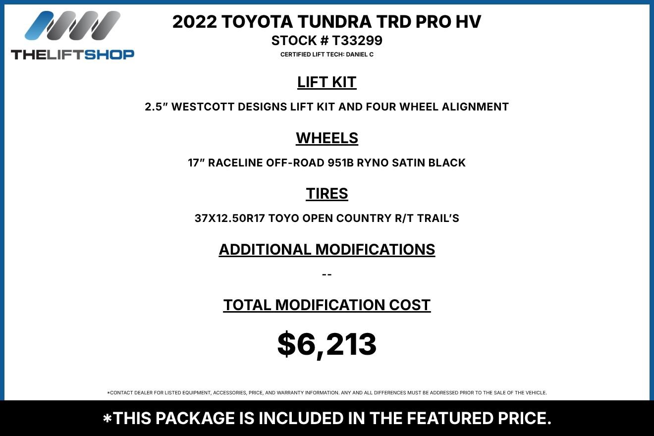 Used 2022 Toyota Tundra TRD Pro AWD/4WD image 2
