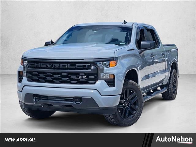 Used 2024 Chevrolet Silverado 1500 Custom w/ Turbomax Blackout Package image 1
