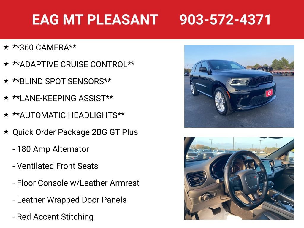 Used 2024 Dodge Durango GT image 8