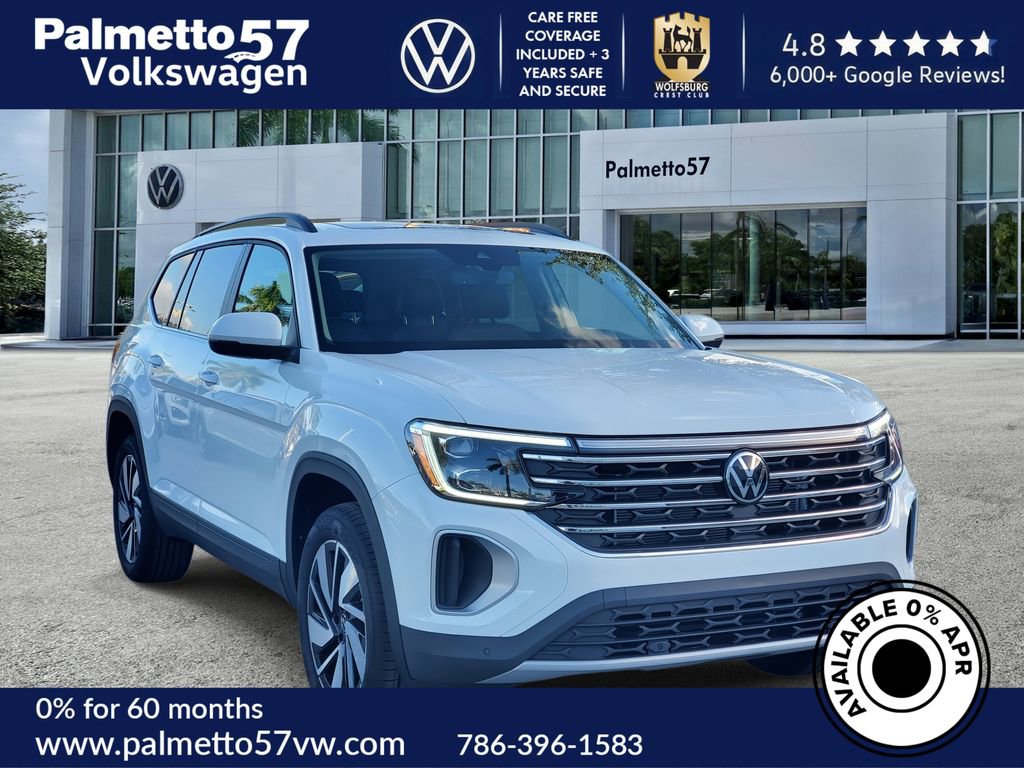 New 2026 Volkswagen Atlas SE FWD image 1