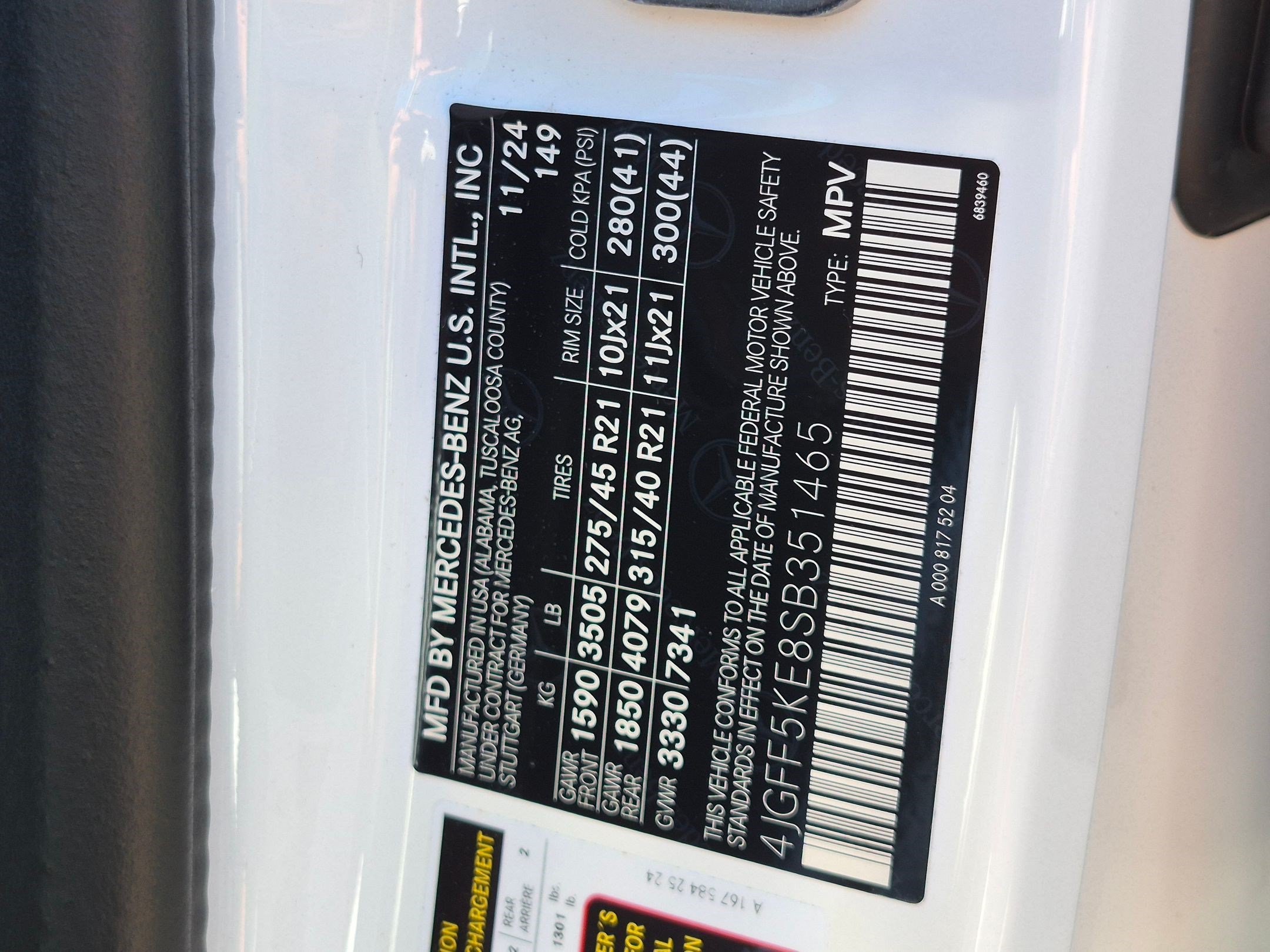 Certified 2025 Mercedes-Benz GLS 450 4MATIC image 38