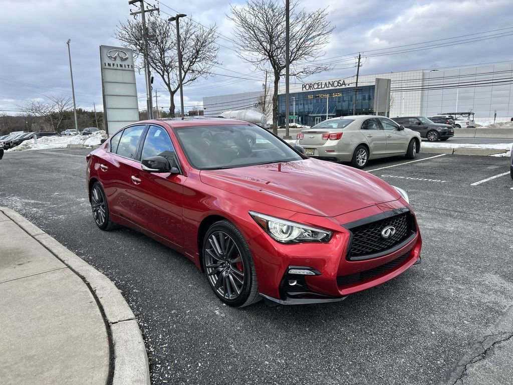 Certified 2024 INFINITI Q50 Red Sport 400 image 2