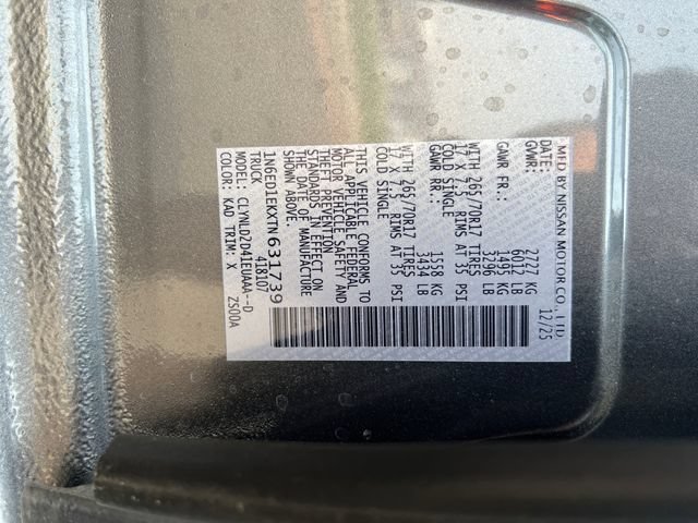 New 2026 Nissan Frontier PRO-4X w/ Tow Package AWD/4WD image 25