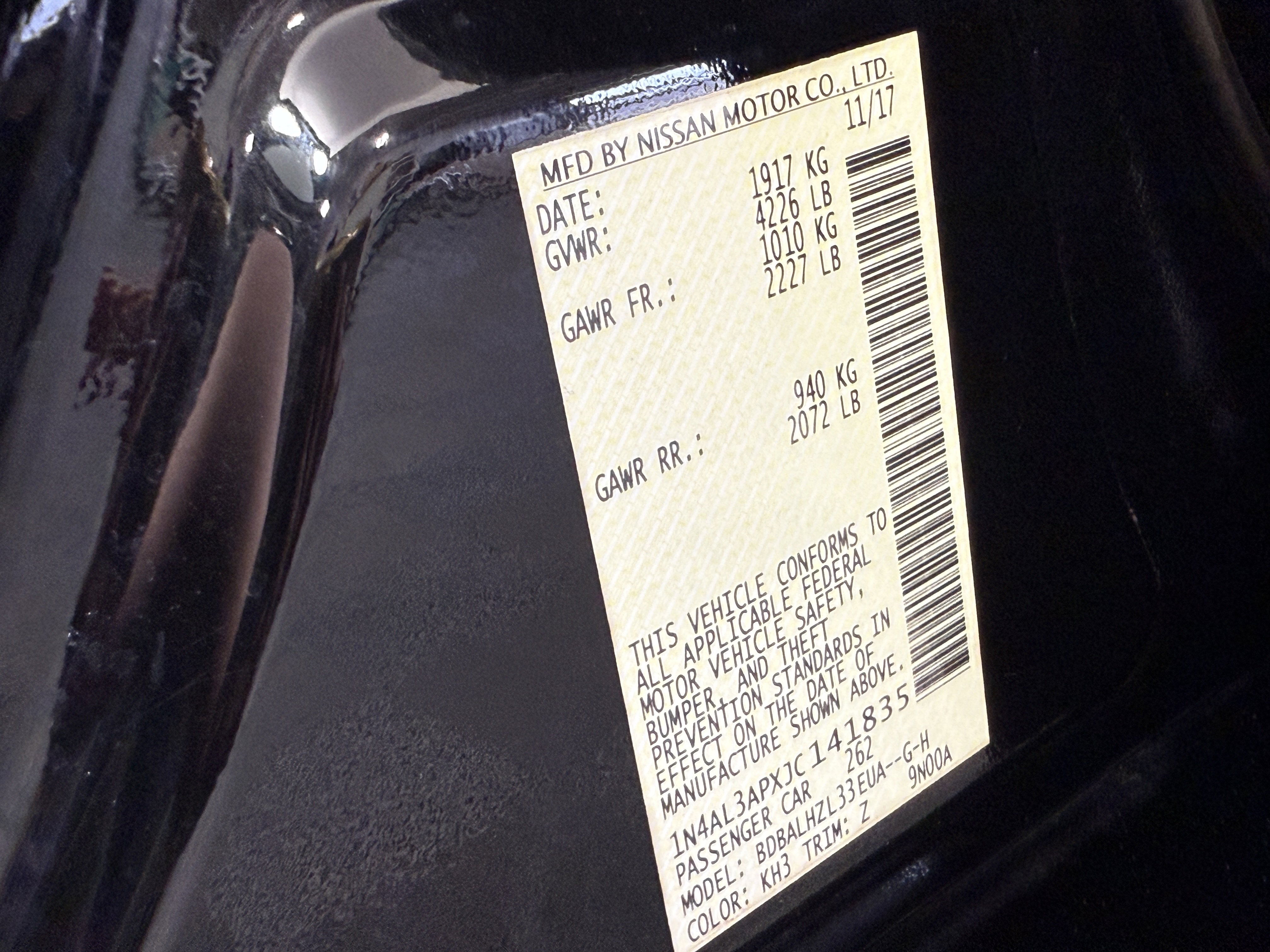 Used 2018 Nissan Altima 2.5 SR w/ SR Special Edition image 31