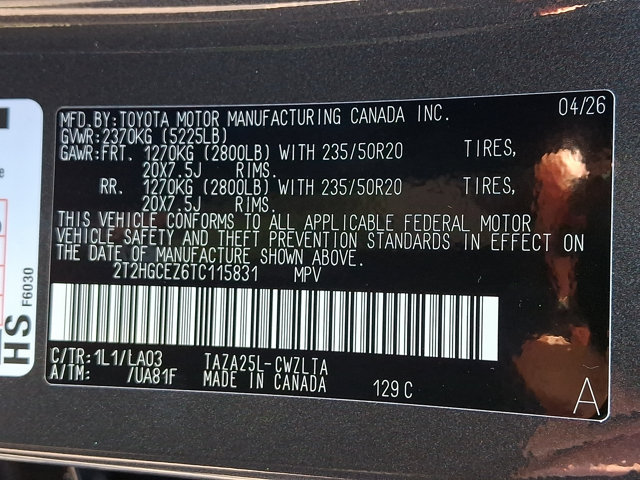 New 2026 Lexus NX 350 AWD w/ Accessory Package (2T) image 15