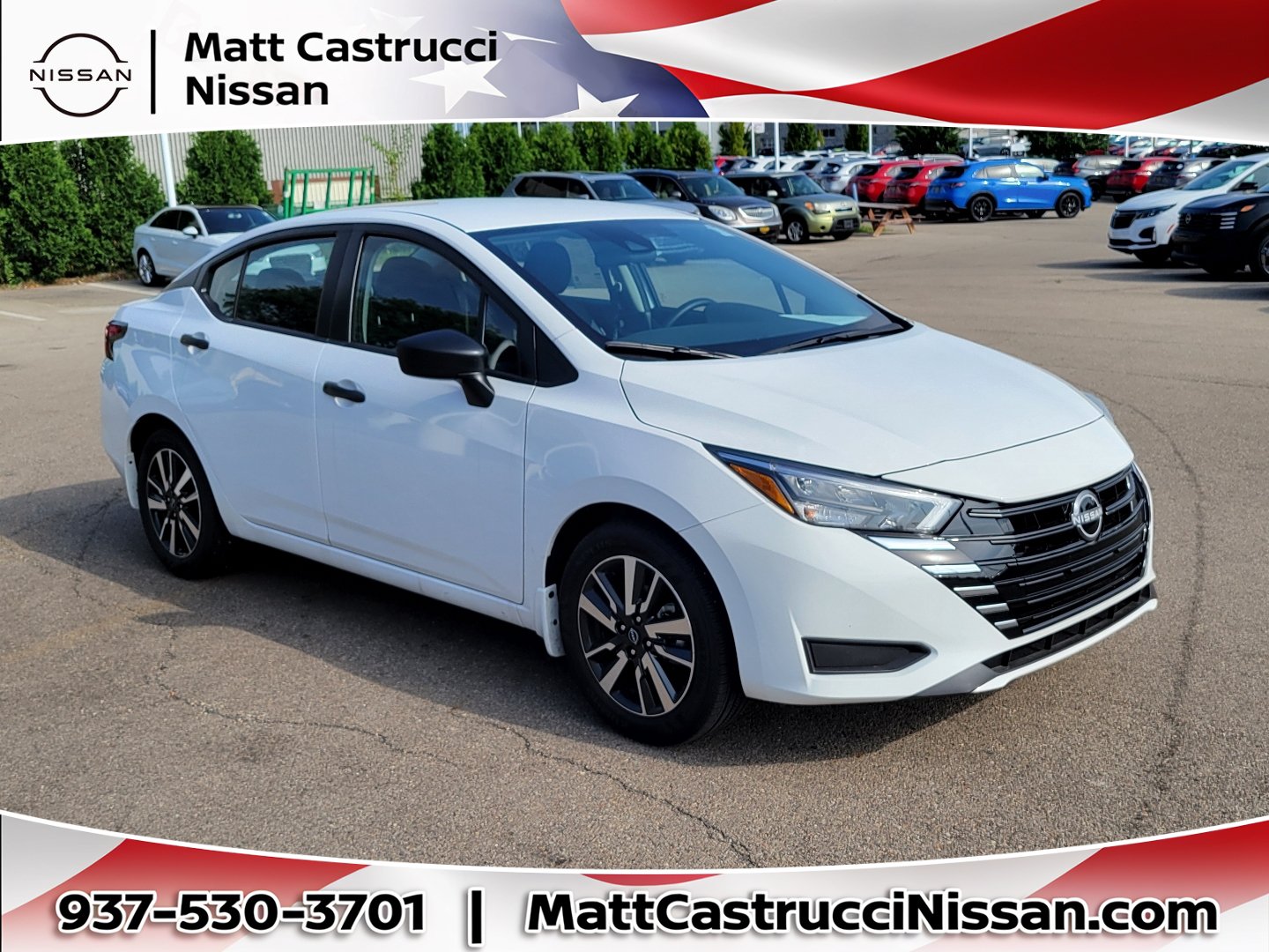 Certified 2025 Nissan Versa S w/ S Plus Package FWD image 1