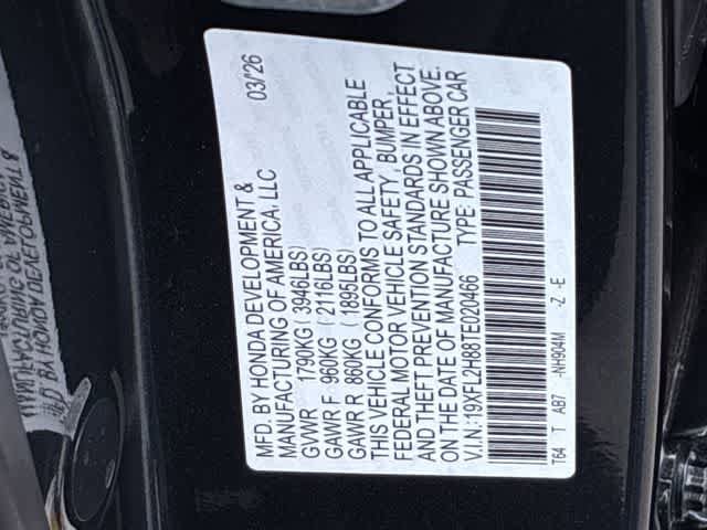 Certified 2026 Honda Civic Sport image 37