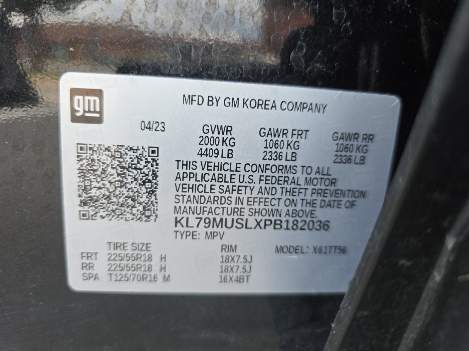 Used 2023 Chevrolet TrailBlazer RS w/ Sun and Liftgate Package AWD/4WD image 34