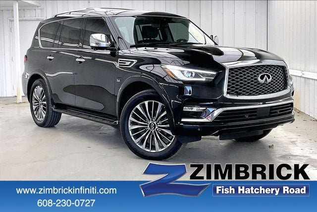 Used 2019 INFINITI QX80 Luxe w/ 22" Wheel Package AWD/4WD image 1