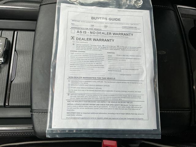 Used 2022 RAM 1500 Limited w/ Body-Colour Bumper Group image 56