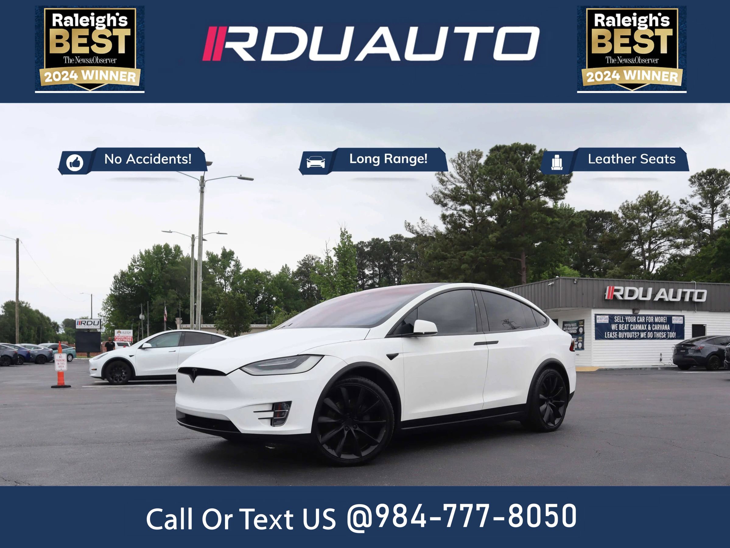 Used 2020 Tesla Model X Long Range AWD/4WD image 1