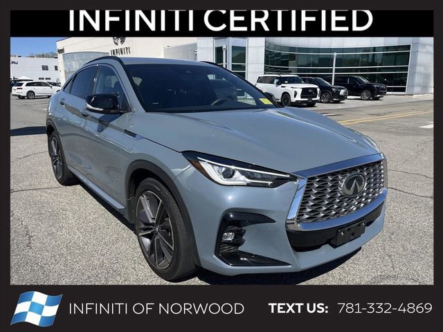 Certified 2025 INFINITI QX55 Luxe w/ Cargo Package AWD/4WD video 1