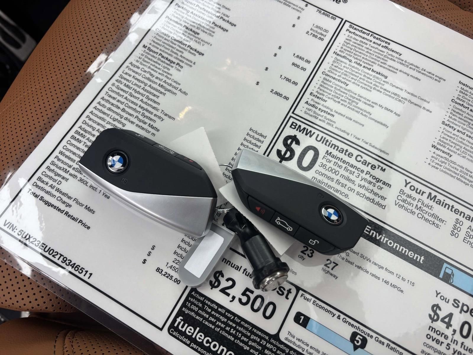 New 2026 BMW X5 xDrive40i w/ M Sport Package AWD/4WD image 35