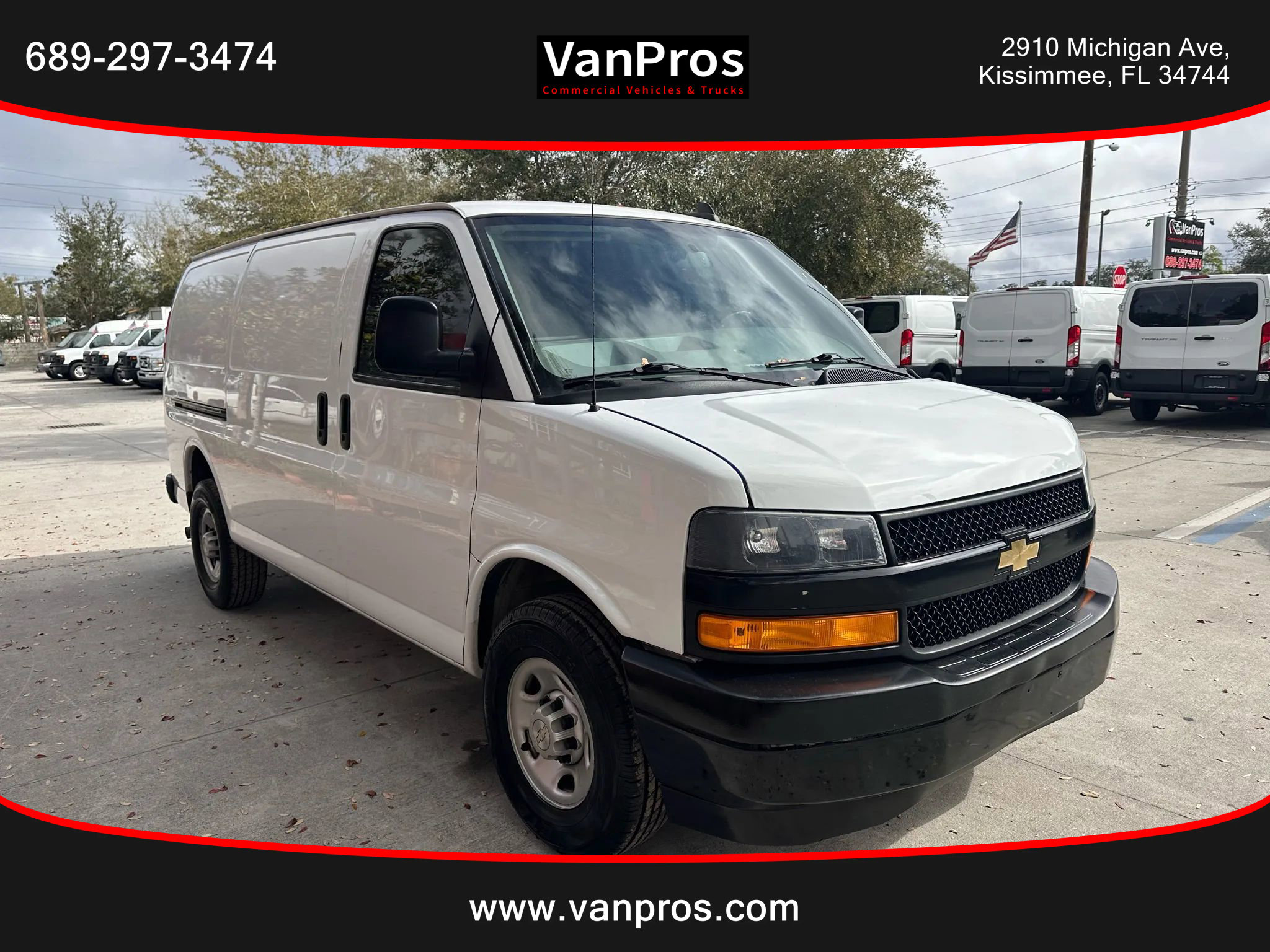 Used 2021 Chevrolet Express 2500 w/ Driver Convenience Package image 7