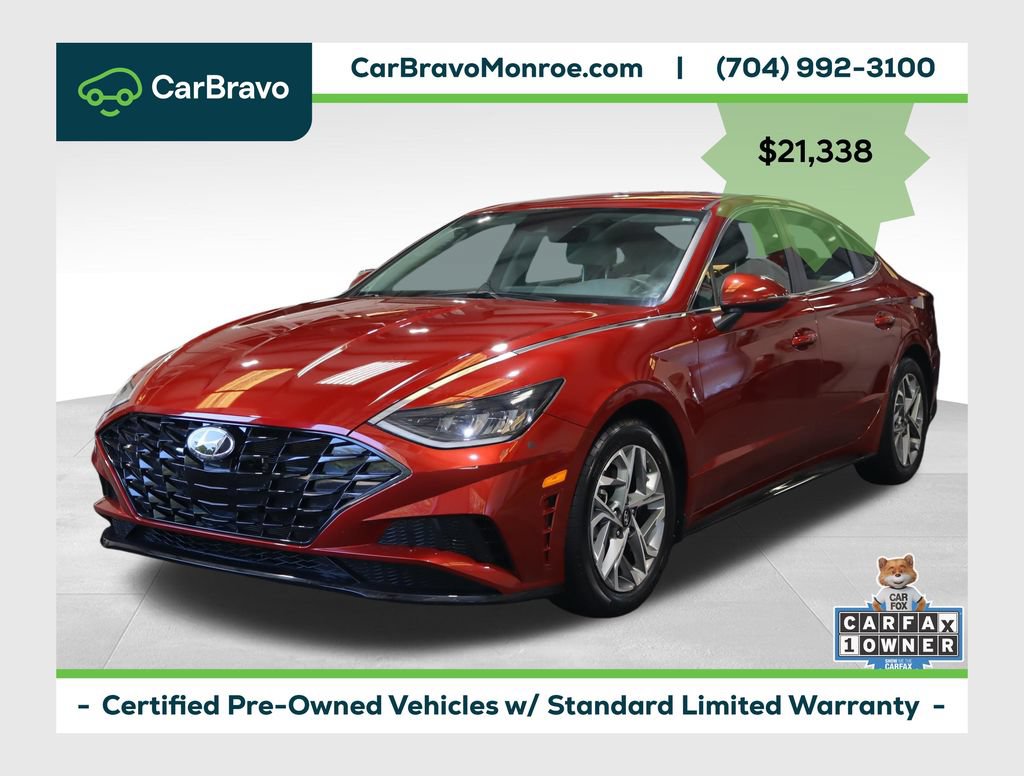 Used 2023 Hyundai Sonata SEL w/ Preferred Accessory Package FWD image 1