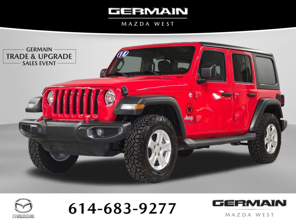 Used 2018 Jeep Wrangler Unlimited Sport S
