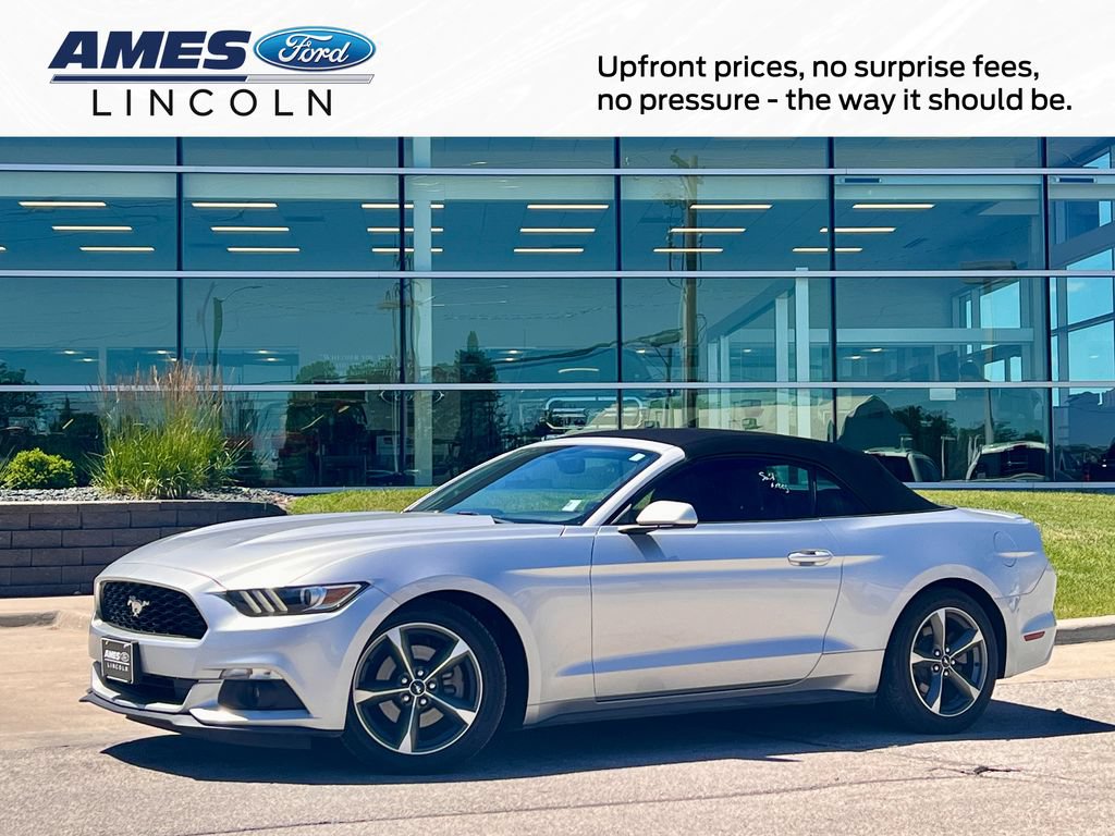Used 2015 Ford Mustang Convertible w/ Equipment Group 051A RWD image 1
