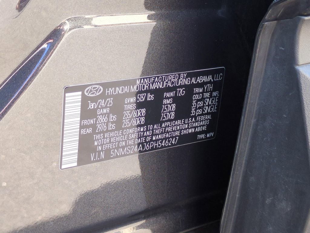 Certified 2023 Hyundai Santa Fe SEL w/ Cargo Package image 26