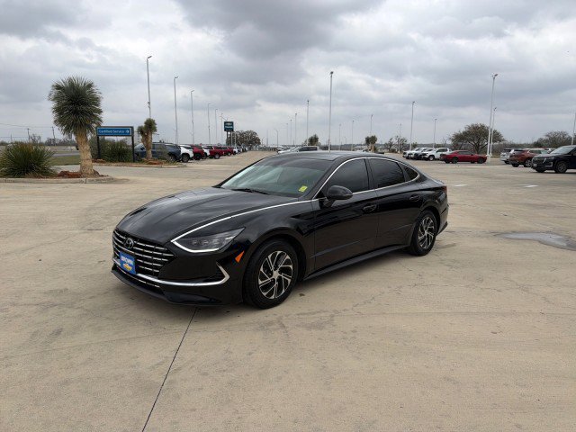 Used 2023 Hyundai Sonata Blue image 3