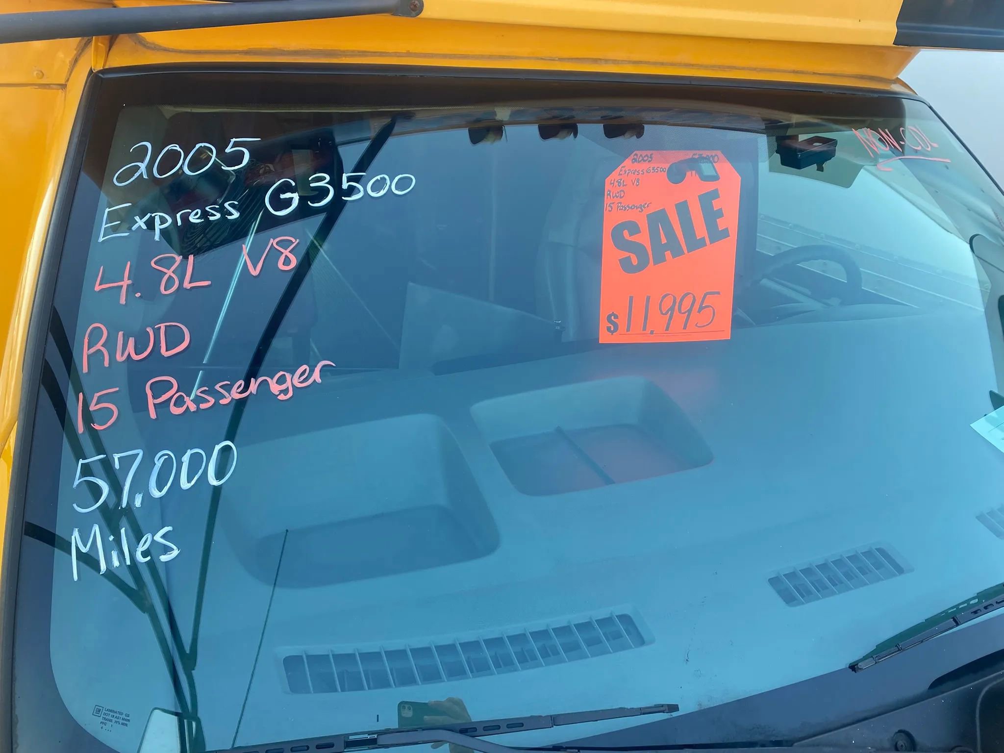 Used 2005 Chevrolet Express 3500 w/ School Bus Package image 3